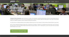 Desktop Screenshot of press-dev.com